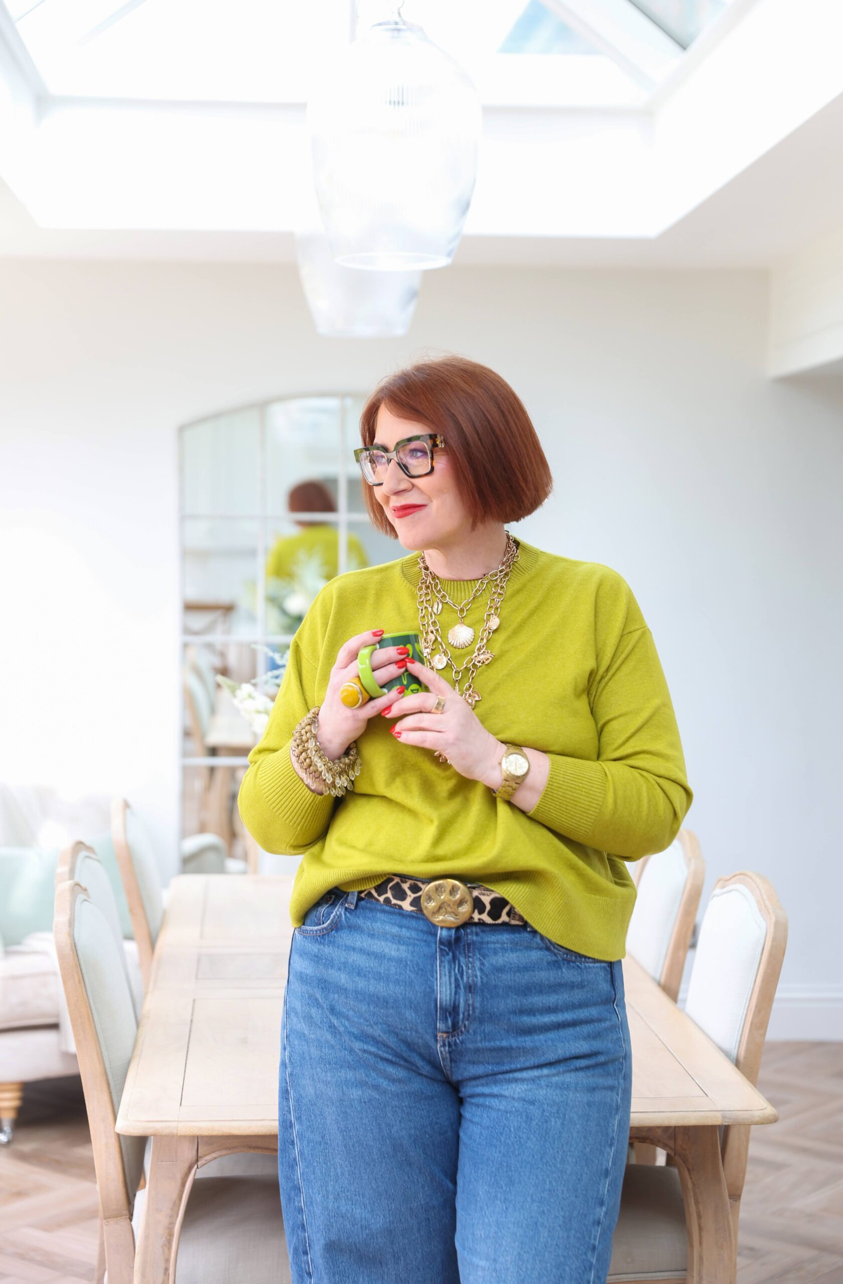 Woman embracing her confidence and choosing to enjoy the life she has now